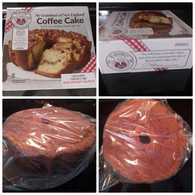 In-Store Goodies: My Grandma's Of New England Coffee Cake