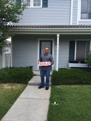 Congratulations Luis Escobedo on the purchase of your first home! It was a great pleasure getting to know and work with you.