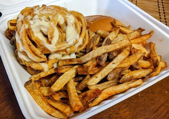 The Millionaire with Hand Punched Fries