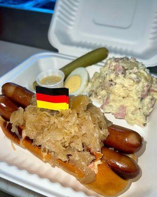 German Frankfurter sausage