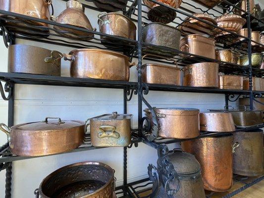 All sizes of pots, pans, tubs etc.