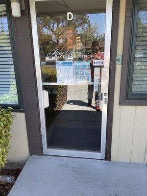 Store front of Bay Area Endodontics Sunnyvale