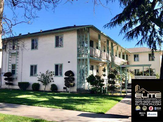 We specialize in light and heavy Commercial property  inspection. This was an 8 unit apartment building located in San Jose, CA