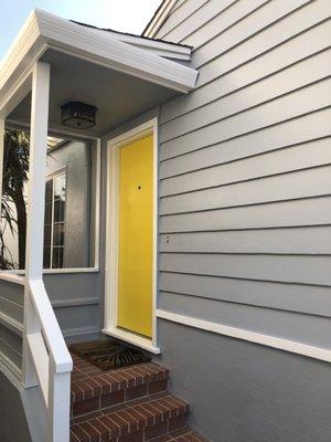 House door painting