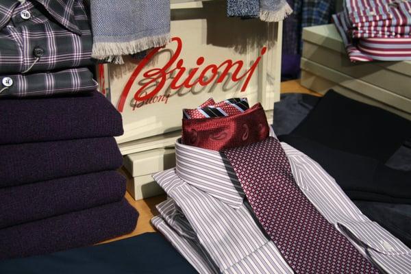 Blaine's is the only place for Brioni in Cincinnati.