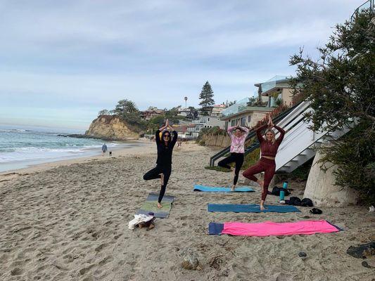 Yoga @ Victoria Beach