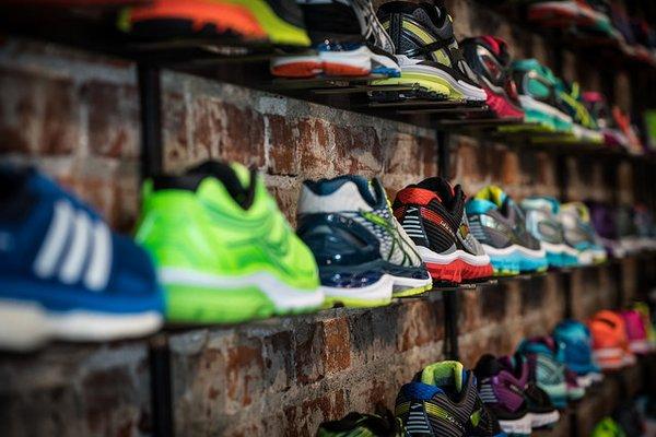 FootZone's shoe wall