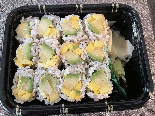 Mango Avocado Roll