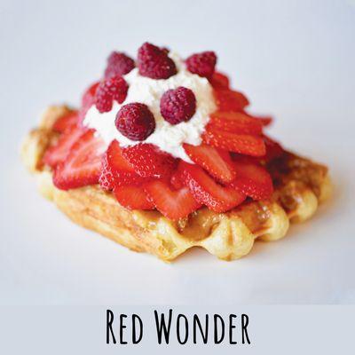 Red Wonder at Waffle Love