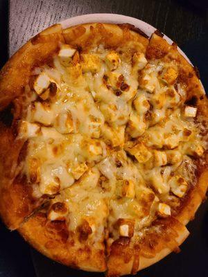 Paneer Tikka Masala pizza. Delicious!