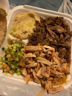 Shawarma Mixed Plate