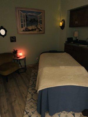 Peace of mind - massage room