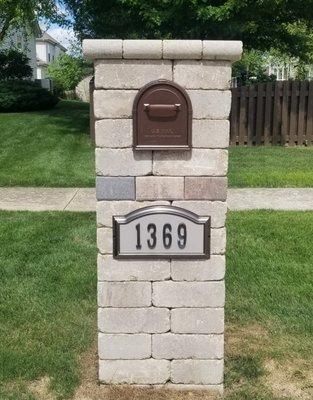 Brick Mailbox