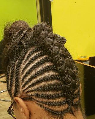 Braids done by Sarah