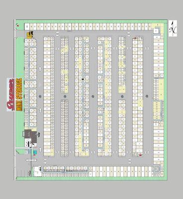 site map. 913 Units varied sizes