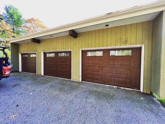 Garaga standard plus XL doors in Weston, MA