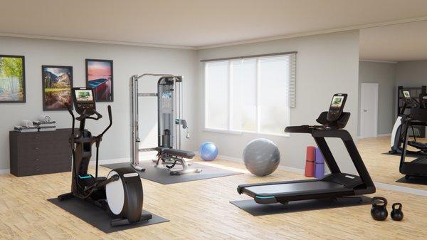 Precor home gym.  Bring your gym home.  SoCals #1 Precor dealer.  We beat online and sporting goods store prices.  Stop by or give us a call