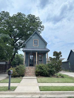 Shotgun house!