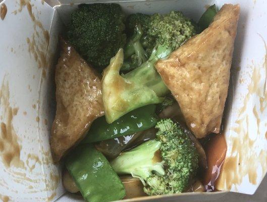 Hunan Bean Curd And Vegetables