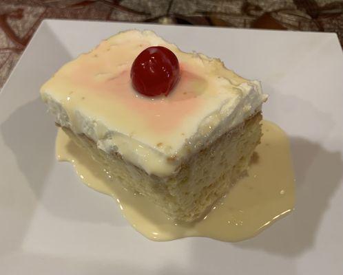 Tres leches cake