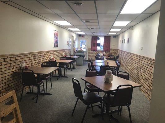 Recently Remodeled Dining Area