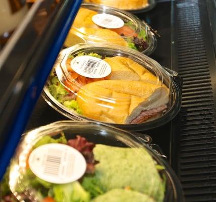 Fresh wraps, sandwiches, salads, made daily.