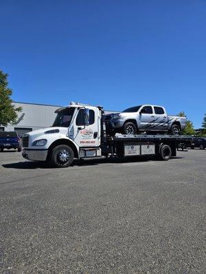 Toyota Tacoma on board.)