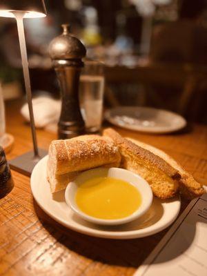 Bread and olive oil