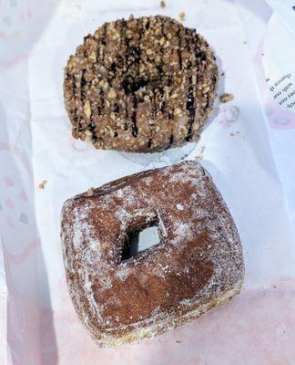 Toffee and croissant donut