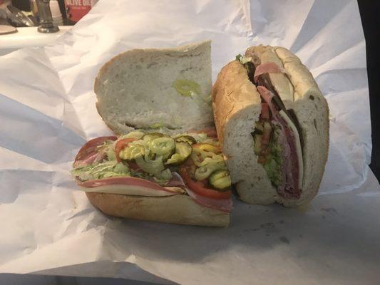 Real Italian hoagie