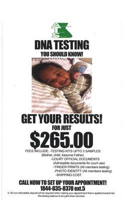 DNA TESTING