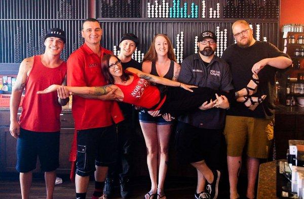 The owners and their amazing staff! Always a good time at the shop!