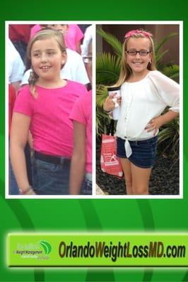 Little Girl Pacient of Orlando Weight Loss