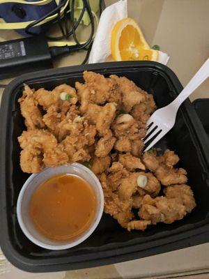 Orange chicken