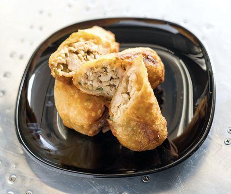 Chicken Cheesesteak Egg Rolls