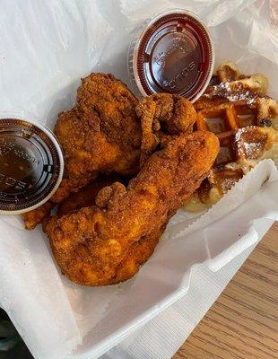 Cheeks Chicken and Waffles