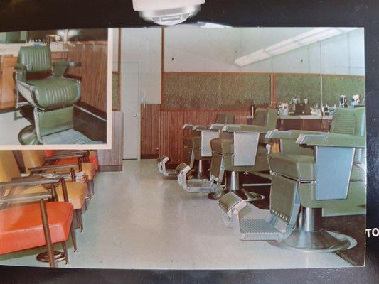 Village Barber shop late 1960's