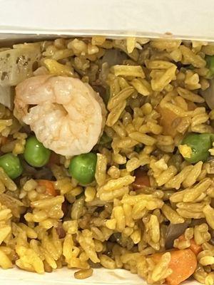 Shrimp, fried rice