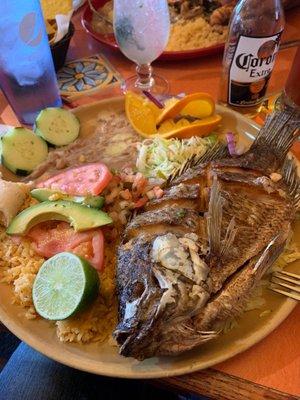 Mojarra frita