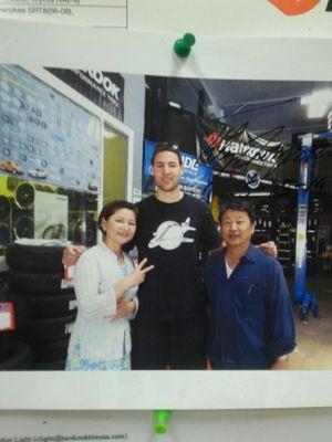 Warriors Klay Thompson even came through!!! Great Service!!!