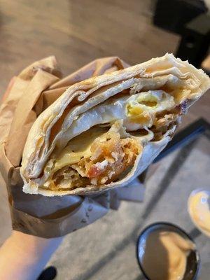 Bad Ass Breakfast Burrito - Gaithersburg