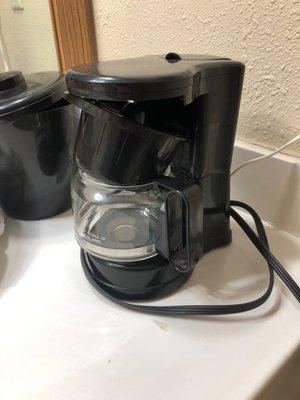 Broken coffee pot