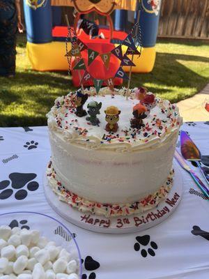 Rainbow cake