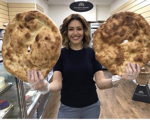 Our famous puri bread