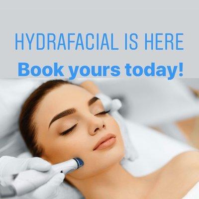 Hydrafacial is here!!!