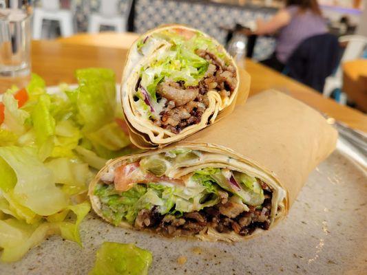 Lamb & Beef Gyro Wrap