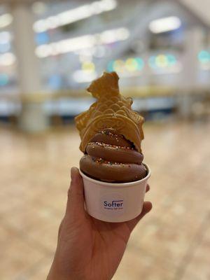 Chocolate with a Nutella taiyaki