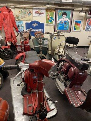 Vintage scooters