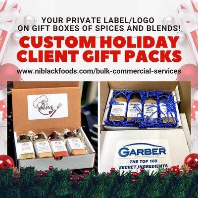 Need a corporate gift for your clients or your office staff? Give us a call -- we'll create them for you with YOUR logo and label.