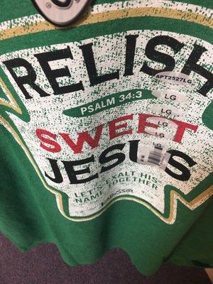 Love relish and Jesus